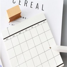 스케줄러 스케줄정리장, 먼슬리