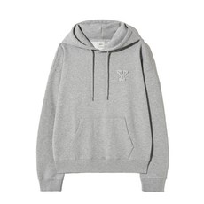 예일 Y로고 아플리케 후드 그레이 156106