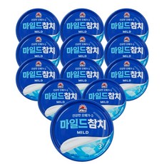 <꾼들> 사조 마일드참치, 200g, 12개