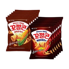 꼬깔콘 군옥수수맛 67g + 매콤달콤한맛 67g, 6개, 134g