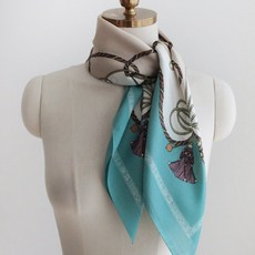 바비수 쁘띠 발렛 정사각 스카프