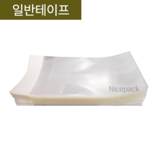 나이스팩 OPP봉투 접착식 일반테이프 가로5cm 7종, 200개