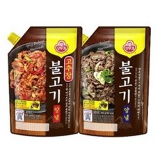 오뚜기 고추장불고기양념 500g + 불고기양념 480g, 1개