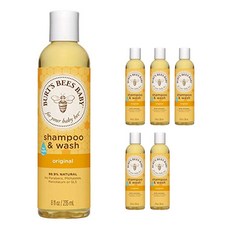 버츠비 내추럴 어린이 샴푸 & 워시 올인원클렌저 오리지널, 6개, 235ml