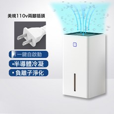 除溼器家用除溼機小型省電抽溼機乾燥地下室迷你吸溼器 室內, 110V+國內可用電源線:1個