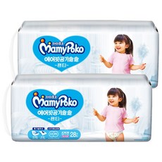 MamyPoko 滿意寶寶 透氣褲型尿布 女童款, 第5階段, 2包