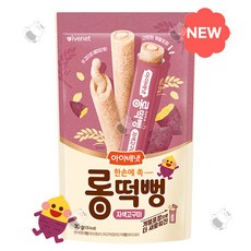 아이배냇 한손에 쏙 롱떡뻥, 1세트, 30g, 자색고구마맛