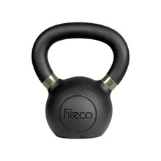 FITECO 프리미엄 케틀벨 크로스핏 전신운동, 1개, 8kg, 블랙