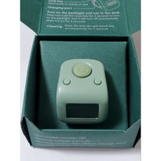 *小邑的家* 新一代 一心計數器 手指計數器 USB充電電子計數器 i30, 慈悲綠 夜光, 1個