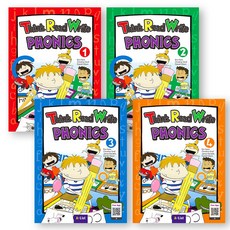 Think Read Write PHONICS 1 2 3 4 세트 (전4권) 에이리스트
