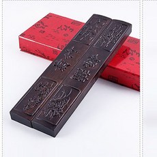 서예 누름쇠 서예용문진 고정 고급 나무 서예문진 서진용품 원목 A_매화난초대나무국화 38cm 세트, 1개