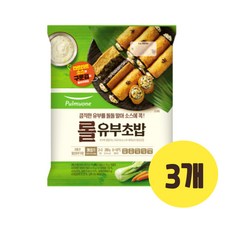 [풀무원] 롤유부초밥(280g 2~3인분), 280g, 3개