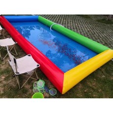 대형 수영장 에어튜브 풀장 낚시 물놀이 여름 야외, 3x2x0.3m 에어튜브, 1개