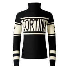 퍼펙트모먼트 스트라이프 디테일 터틀넥 탑