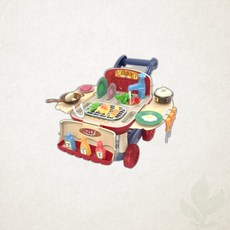 쿠킹 트롤리 비앤씨 주방 놀이 세트 역할극 소꿉 장난감