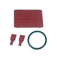 테이프 스플라이싱 세트 릴과 릴 테이프 레코더 스플라이싱 블록 카세트 테이프 수리, 번들 2