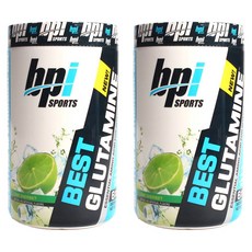비피아이스포츠 베스트 글루타민 라임 샤베트, 400g, 2개
