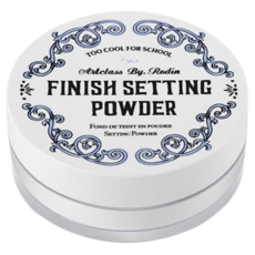 TOO COOL FOR SCHOOL Artclass By. Rodin Finish Setting Powder 定妝蜜粉，控油持久，打造清爽妝容, 蜜粉(附粉撲), 1個
