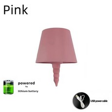 색 터치 스위치 데스크탑 장식 침실 거실 레스토랑에 적용 가능합니다, 5. Pink