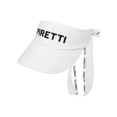 [와이드앵글 공식몰]피레티 여성 골프 에센셜 와이드 바이저 TWM26C03W2, 1개, White