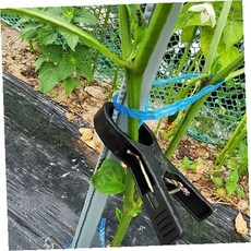텃밭 가지 줄기 고정 클립 원예 지지대 고정 도구 식물 유도 재배 보조 기구, 1개