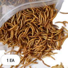내츄럴한 동결 건조 밀웜, 1개, 25g