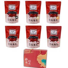 魚咬豬 厚切豬肉乾 (贈禮盒), 100g, 6個