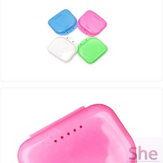 교정기 틀니 케이스 보관함 이빨보관함