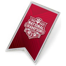 Aminco Pick Your Indiana Hoosiers 2025 CFP 내셔널 챔피언스 핀 - 공식 대학 풋볼 챔피언십 수집용 팬을 위한 훌륭한 선물 메탈 보석 없음, 스타일 1
