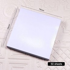 50개 일회용 틴팅 글루 페이퍼 찢을 있는 네일 토닝 팔레트 폴리시 색상 혼합 트레이 방수 종이 디스플레이 보드, Medium 76mm x 76mm