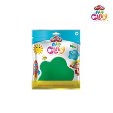 플레이도 에어클레이 5온즈 (6색상 선택) 손에 잘 묻지 않는 클레이점토, 1개, 그린