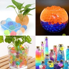 s1u2n3oct 꿀템 어린이DIY 워터비즈 개구리알 화분 컬러 수정토, L, L
