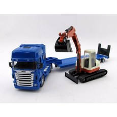 【阿LIN】0251AB 5012-25 1:50 機械運輸車 1:50 Scale HY TRUCK 運輸車 挖土機, 1個