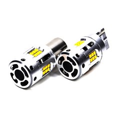 【PA LED】風扇款 LED 方向燈 T20 7440 1156 單芯 解碼 防快閃 爆亮 直上免加裝電阻, 銀色