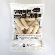 구워먹는가래떡 100% 마켓통 국내산 쌀 개래떡, 1kg, 3개