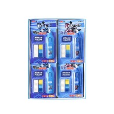 iigen一正文具 奧特曼電動橡皮擦澤塔篇新款卡通創意學生, 1個, YZ7077奧特英雄電動橡皮擦（澤塔篇）, 藍色