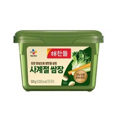 해찬들 사계절 쌈장, 500g, 1개