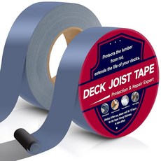 윈드스피드 2롤 데크 조이스트 테이프 2인치 50인치 부틸 목재 빔용 지붕 야외 건설 이상적인 도구
