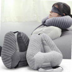 에어소프트볼 목베개 목쿠션 수면안대포함(순면) 150g_ 2025977EA