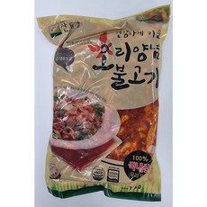 국내산 건강하게 키운 오리 양념불고기, 1kg, 1개