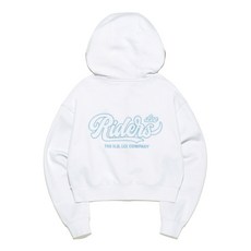 [국내매장정품] 리 LEE 우먼 유니온 로고 크롭 후드 집업 화이트 LE2501HZ60WH 213175