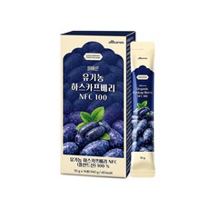 [본사정품]올바른 유기농 하스카프 베리 착즙 NFC 100% 액상 스틱 폴란드산 14포, 140g, 1박스