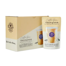 커피빈 바닐라라떼 부드러운 액상커피, 190ml, 10개