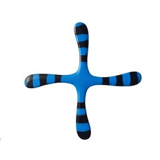 Blue Bumblebee - 쉽게 돌아오는 부메랑 청소년과 성인에게 적합합니다., 1개