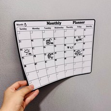 자석 화이트 월간 메모보드 jsk+346SS