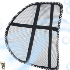 꿀이맘투 여름 의자 통기성 등받이 허리받침대