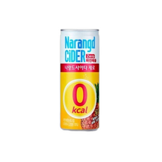나랑드사이다파인애플x제로음료수, 245ml, 1개