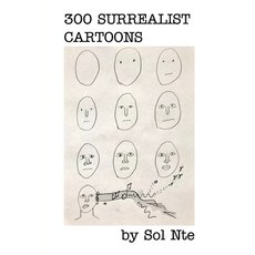 (영문도서) 300 Surrealist Cartoons Paperback, Blurb, English, 9798331049812