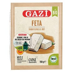 가지 페타 치즈 150g 양젖 숙성 Gazi BIO Feta traditionelle Art - 1x 150g