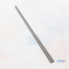 [젓가락] 업소용 파도무늬 스텐젓가락 식당용 단풍문구